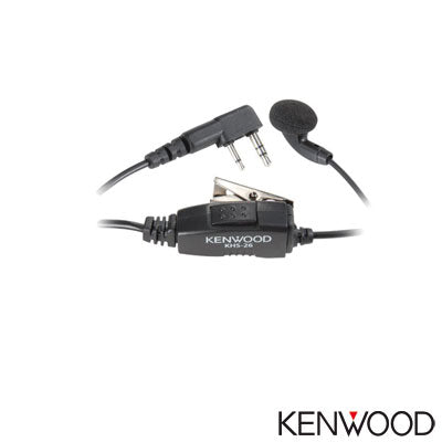 KHS-26 - Micrófono-audífono estándar para TK-2000 TK-3000 TK-3230 NX-1200 NX-1300 NX-3220 NX-3320 NX-240 NX-340 TK-2312 TK-3312 TK-2402 TK-3402