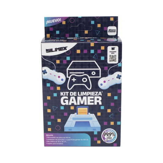 KIT-GAMER Kit de Limpieza Gamer: Mantén tu Equipo Impecable y Protegido en Cada Partida