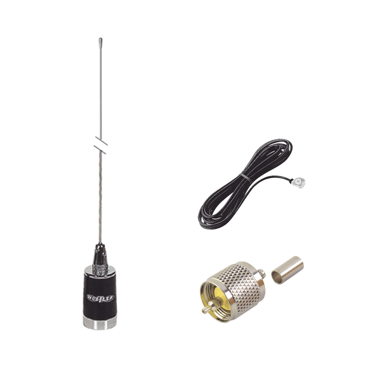 KIT-LMG150 - kit de antena móvil de 3dB de Ganancia en VHF 148-174 MHZ, Incluye LMG150 + CHMB + RFU505