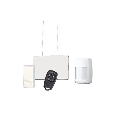 KITRFHII - Kit de Receptor y Sensores Inalámbricos Para Panel Vista. Magnéticos y de Movimiento mas Control Remoto