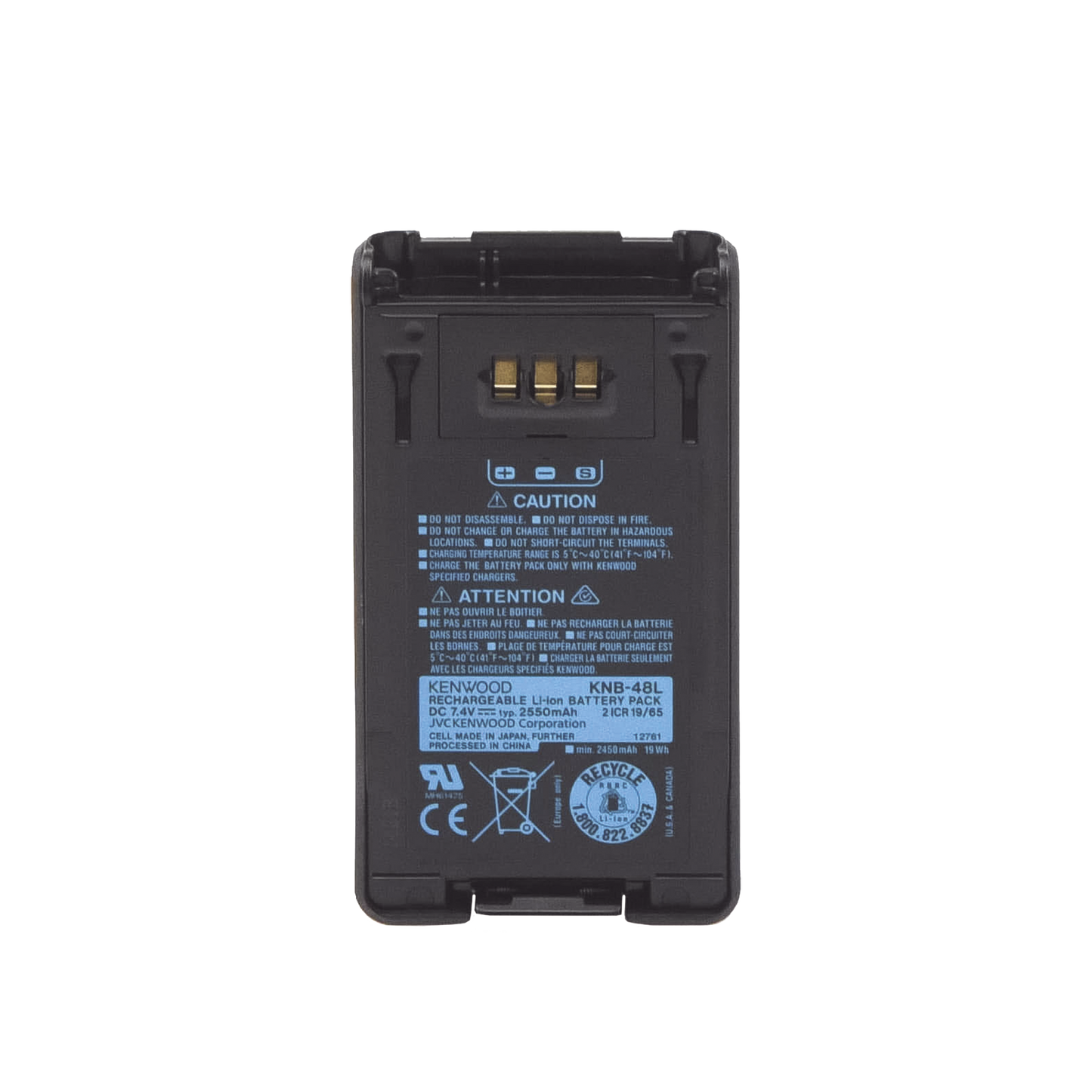 KNB-48LAM - Batería de Alta Capacidad Li-ion, 2550 mAh. para NX-200/ 300/ 205/ 305