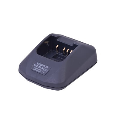 KSC-25LS-K - Cargador rápido de escritorio para baterías KNB-24LS, KNB-25A, KNB-26N, KNB-35L, KNB-40L, KNB-40LCV, KNB-55L, KNB-57L, KNB-79LCM.