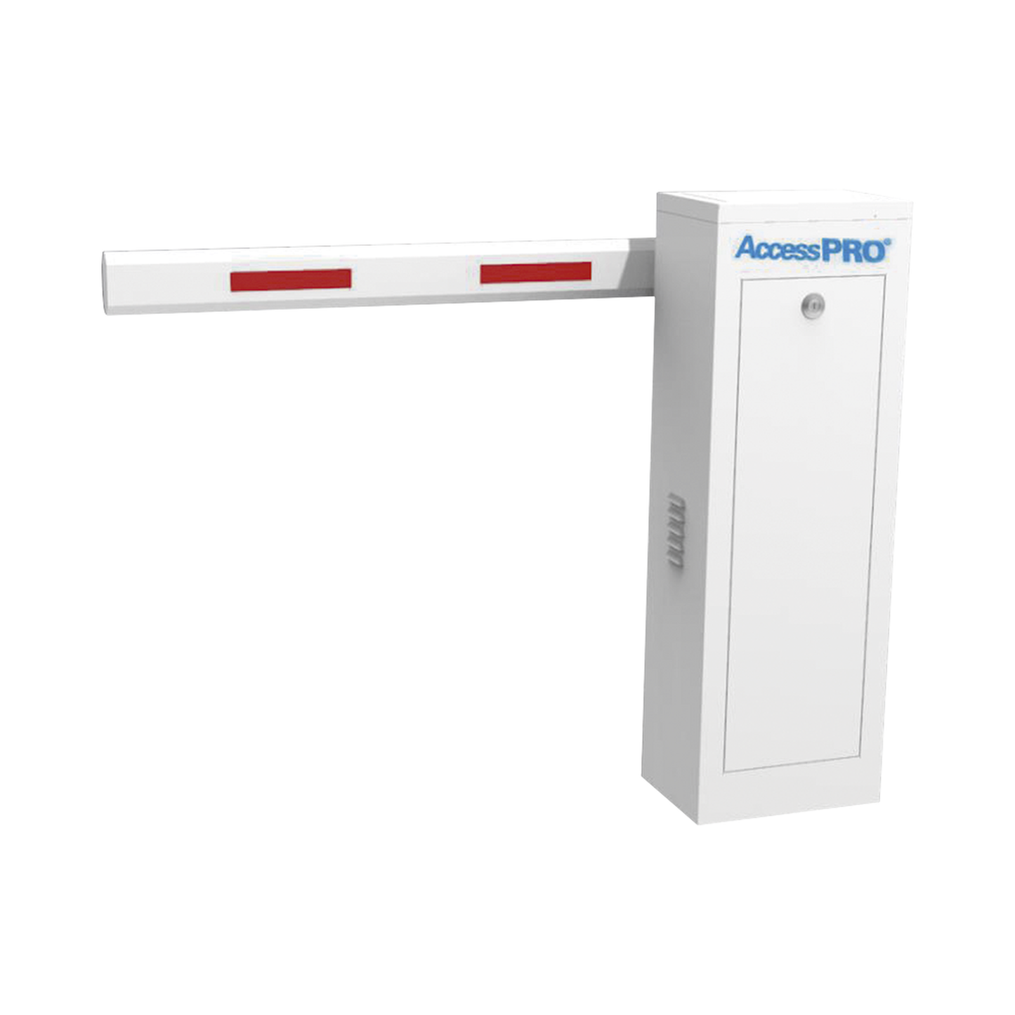 KT-XBS-6ML - Kit de Barrera Vehicular Izquierda con Brazo Telescópico / Soporta brazo Telescópico de hasta 6 metros / Tiempo de Apertura 6 segundos