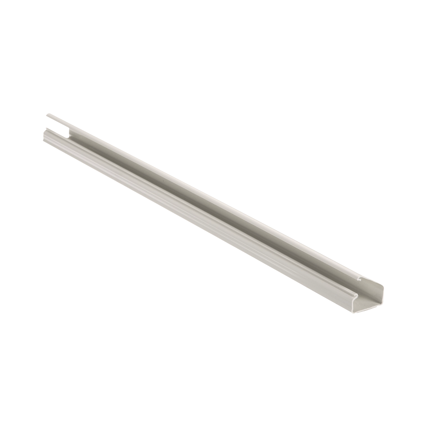 LD10IW6-A - Canaleta LD10 de PVC rígido, con cinta adhesiva para instalación sin herramientas, de 38.4 x 24 x 1828.8 mm, Color Blanco Mate