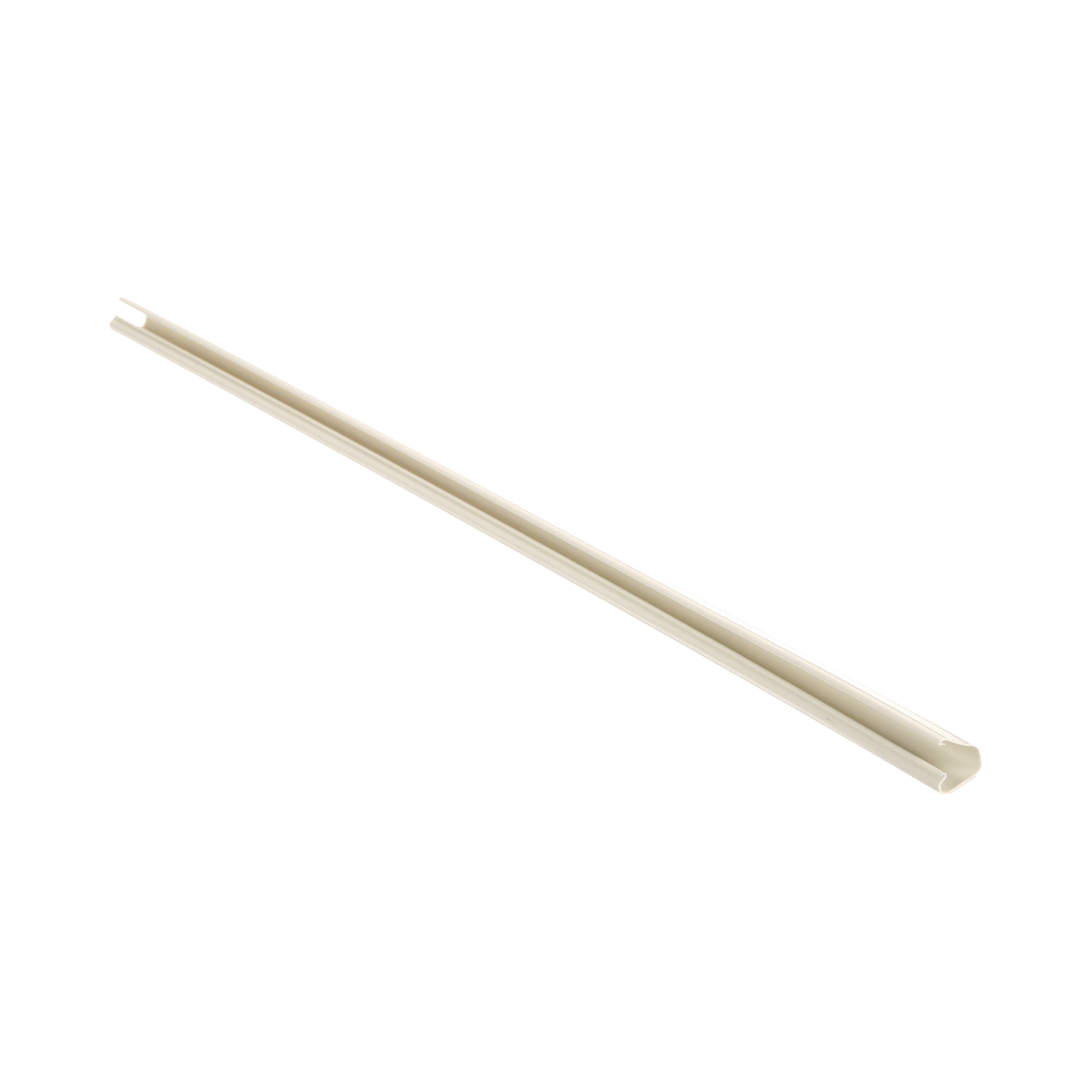 LD3IW6-A - Canaleta LD3 de PVC rígido, con cinta adhesiva para instalación sin herramientas, 19.6 x 11.2 x 1828.8 mm, Color Blanco Mate