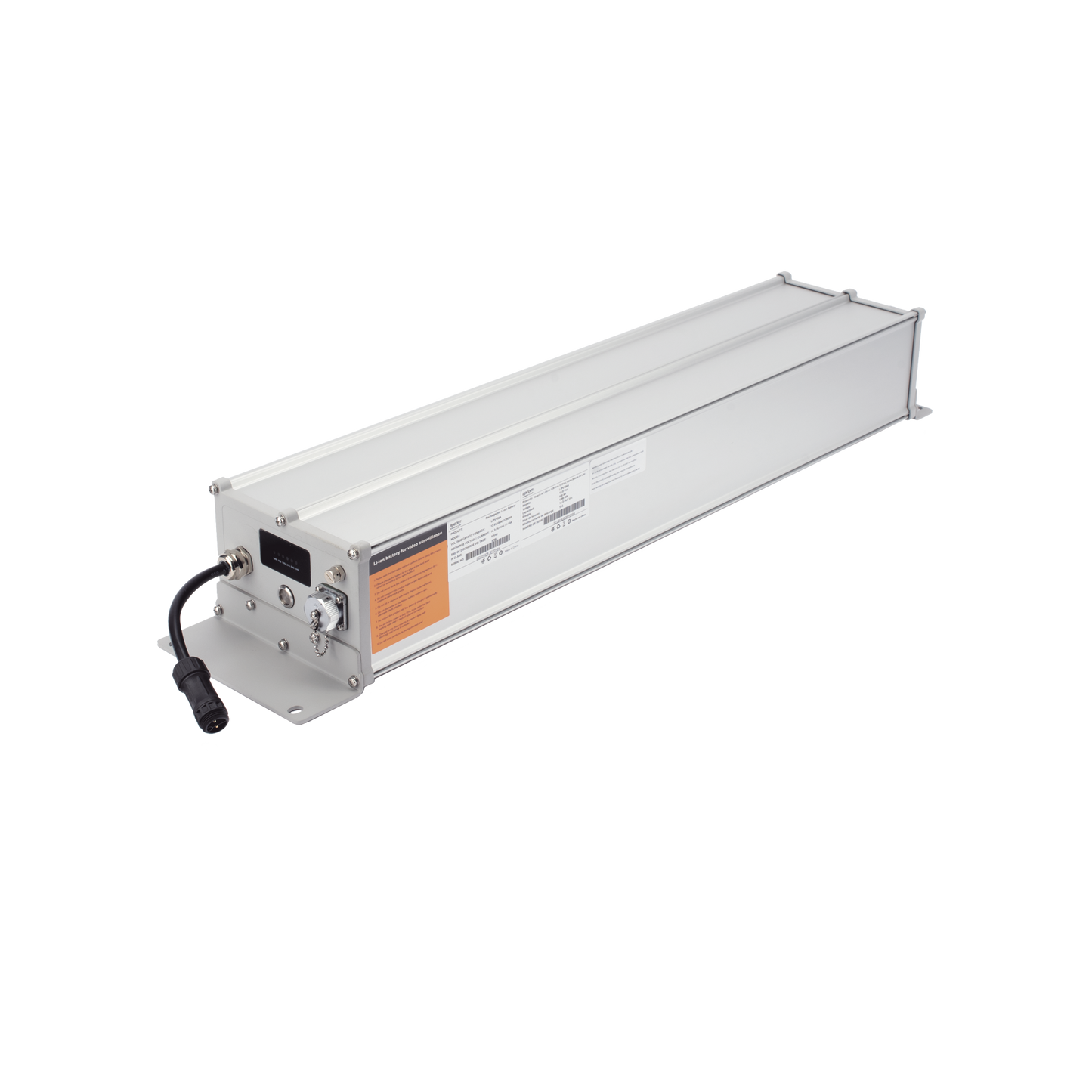 LIPV100A - Batería de Ion-Litio para Videovigilancia 1280 Wh, 100Ah, Controlador Incluido, Conexión Directa a Panel Solar y Salida de 12 Vcc o 24 Vcc