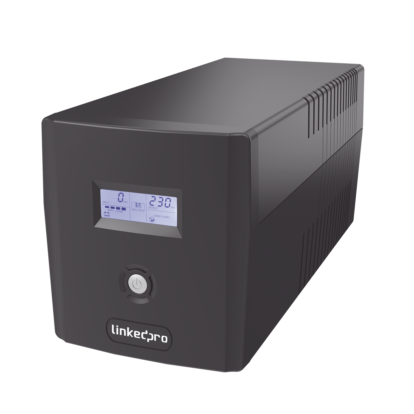 LP1000LCD UPS 1000VA/600 W Pantalla LCD / Línea Interactiva 120Vca / 6 tomas 5-15R (4 Respaldadas) / Regulación de Voltaje / Protección RJ45