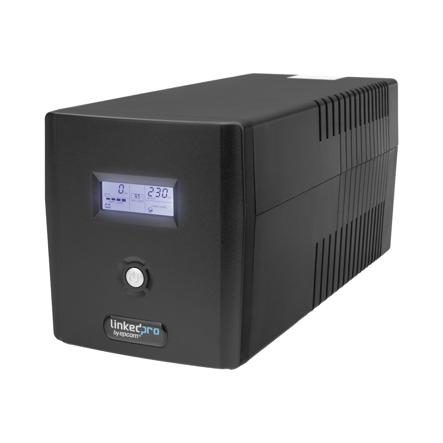 LP1200LCD UPS 1200VA/720W Pantalla LCD / Línea Interactiva 120Vca / 6 tomas 5-15R (4 Respaldadas) / Regulación de Voltaje / Protección RJ45