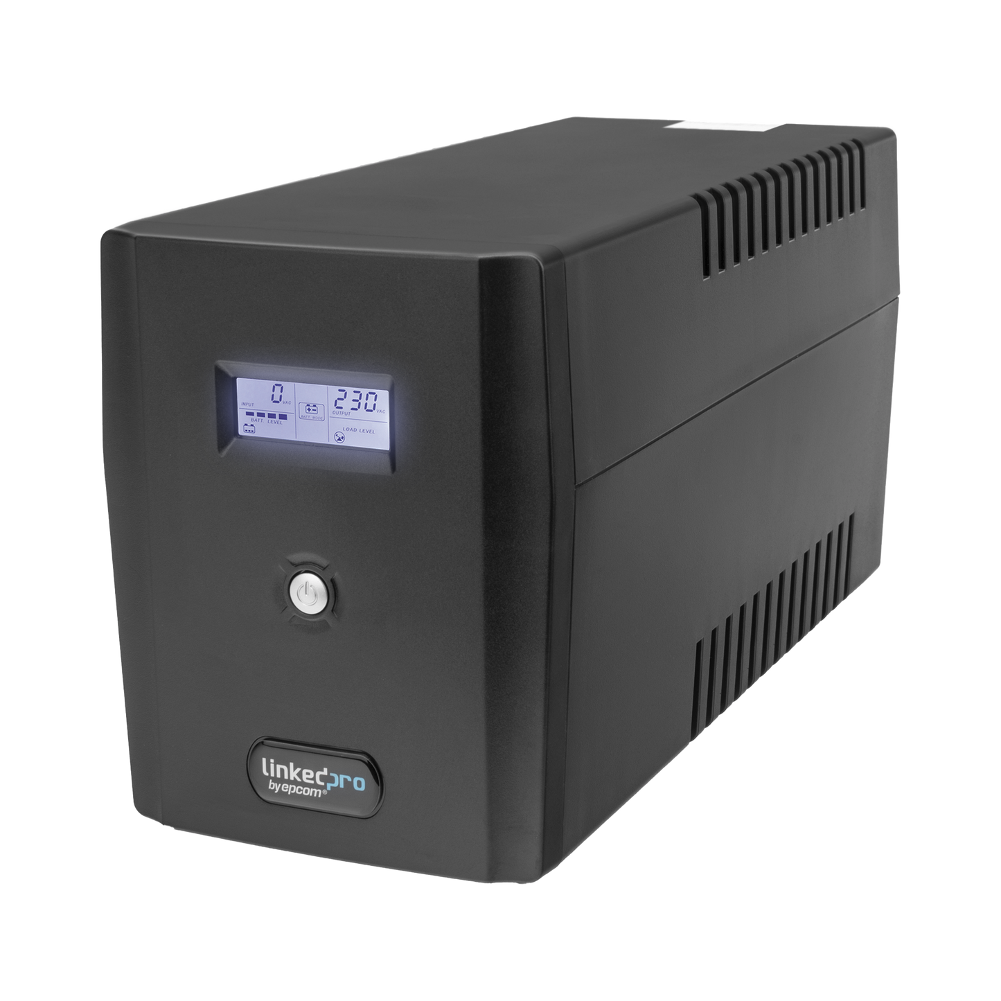 LP1500LCD UPS 1500VA/900 W Pantalla LCD / Línea Interactiva 120Vca / 6 tomas 5-15R (4 Respaldadas) / Regulación de Voltaje / Protección RJ45