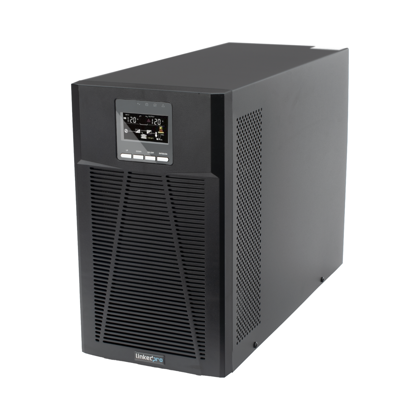 LP2KOLT - UPS 2000VA/1800W Online Doble Conversión /Pantalla LCD / 4 tomas 5-15R / Regulación de Voltaje / Protección RJ45