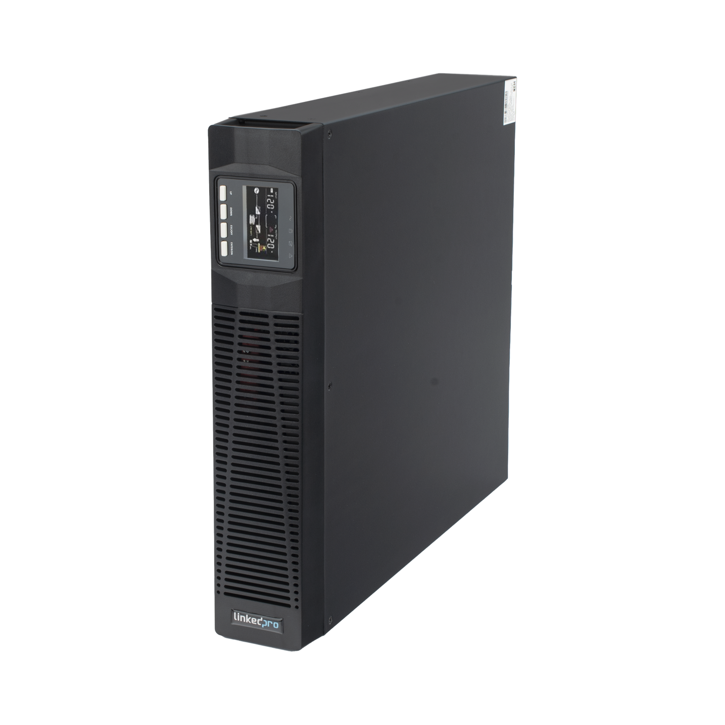 LP2KRT UPS de 2000VA/1800W / Topología On-Line Doble Conversión / Entrada y Salida de 120 Vca / Clavija de Entrada NEMA 5-20P / Pantalla LCD Configurable / Formato Rack/Torre
