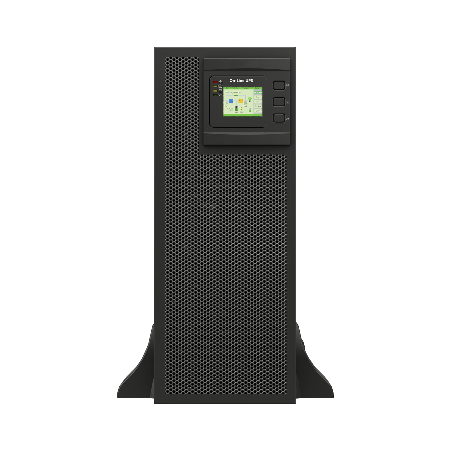 LP30KRT3P - UPS de 30 KVA/30 kW, Online Doble Conversión, 220 Vac L-L de Entrada 3 Fases, Entrada Hardwired, Onda Senoidal Pura, Torre o Rack