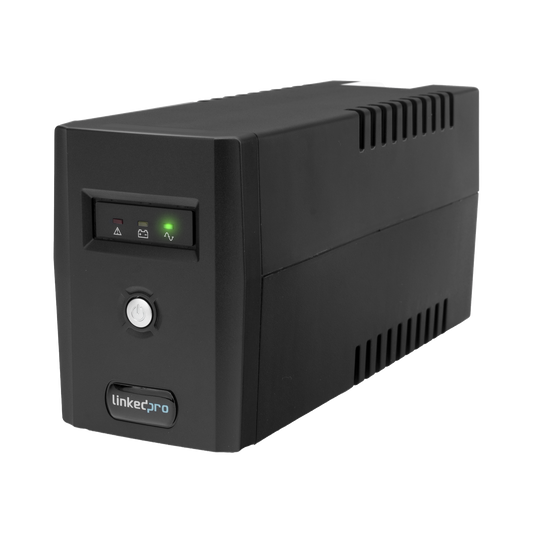 LP800L UPS 800VA/480 W Línea Interactiva 120Vca / 6 tomas 5-15R (4 Respaldadas) / Regulación de Voltaje / Protección RJ45