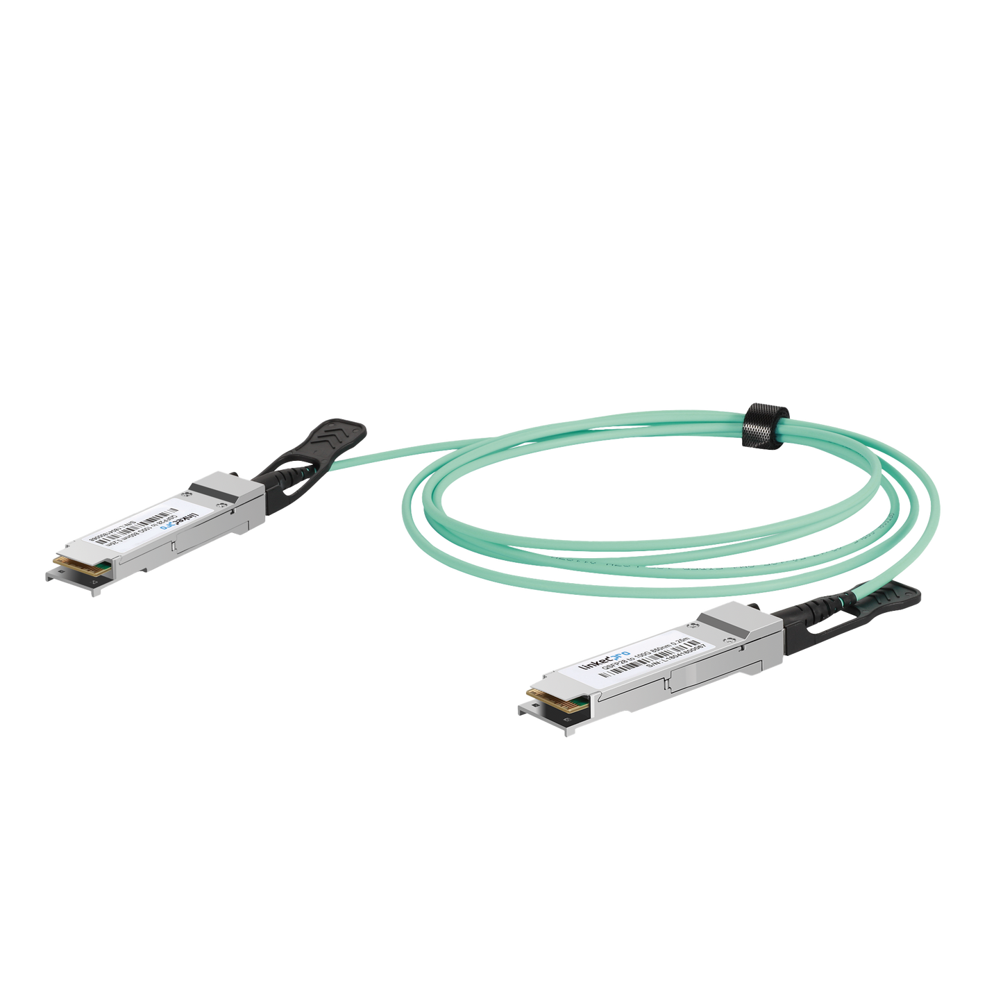 LP-AOC-100G-2M - Cable AOC QSFP28 de 100 Gbps a 100 Gbps / Cable de fibra óptica Activo / Longitud: 2 metros