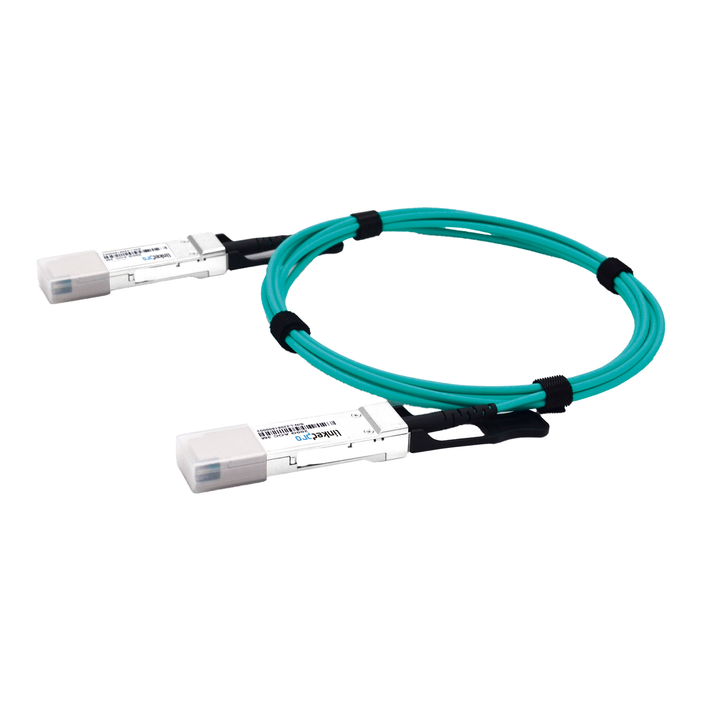LP-AOC-200G-1M - Cable AOC QSFP56 de 200 Gbps a 200 Gbps / Cable de fibra óptica Activo / Longitud: 1 metro