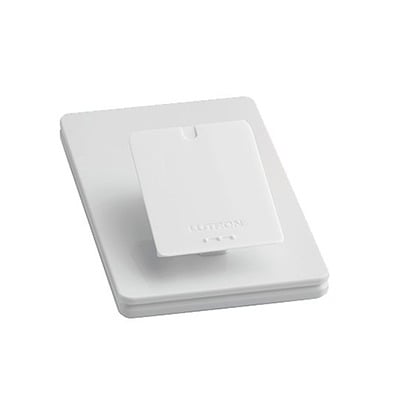 LPED1WH Base de mesa para un control remoto inalámbrico LUTRON. Con goma para evitar deslizamiento.