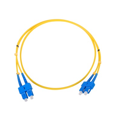 LP-FO-6053B Jumper de Fibra Óptica Monomodo SC/SC Duplex de 1 metro