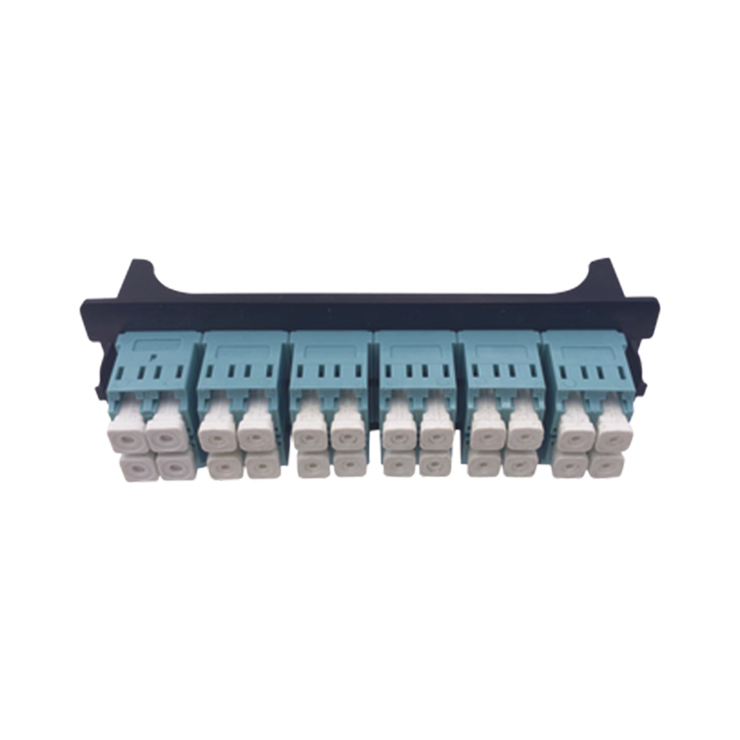 LP-FO-LC-D12-MM - Placa Acopladora para Distribuidor de Fibra �ptica LP-ODF-8024, Incluye 12 Acopladores LC Duplex para Fibra Multimodo