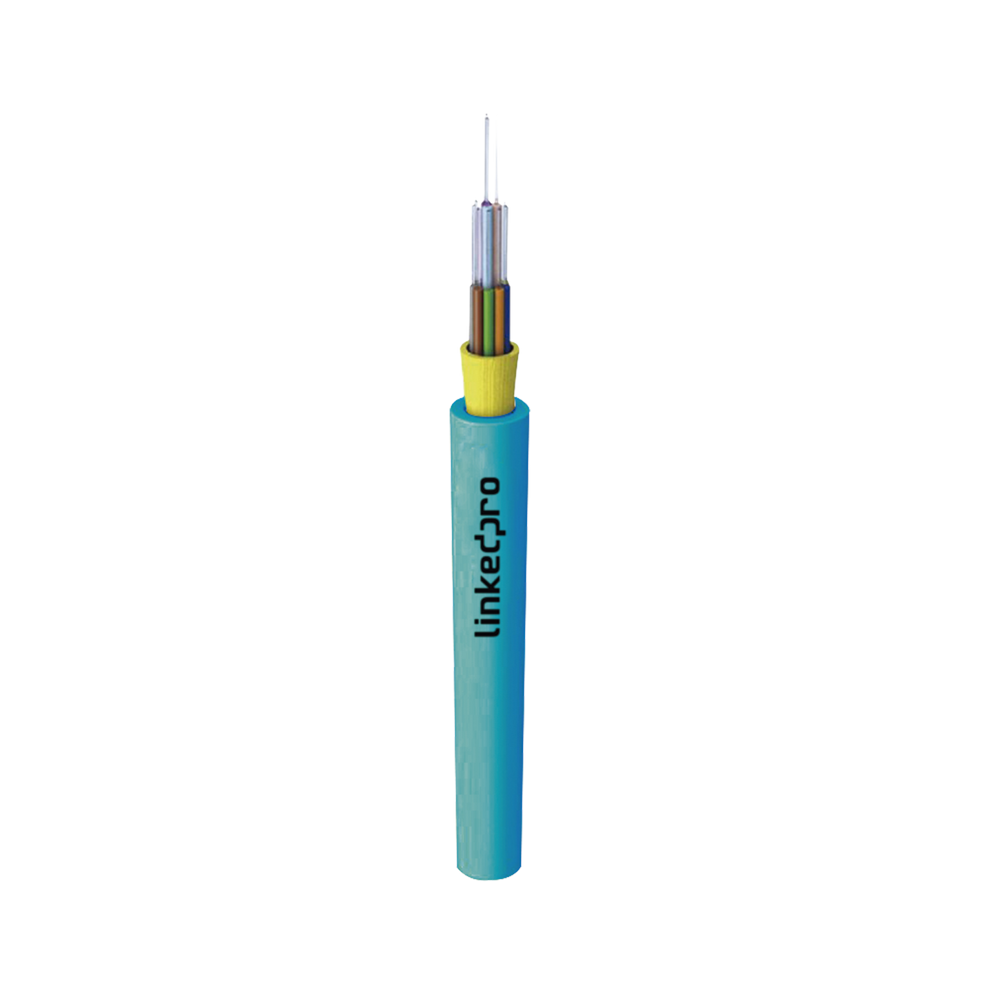 LP-IC-OM4-R-12 - Cable de Fibra �ptica Multimodo OM4 50/125, 12 Hilos, para Interior, Tight Buffer 900�m, OFNR Riser, Diel�ctrica, Precio Por Metro, (Hasta 2000 Metros en un Solo Tramo de Cable)