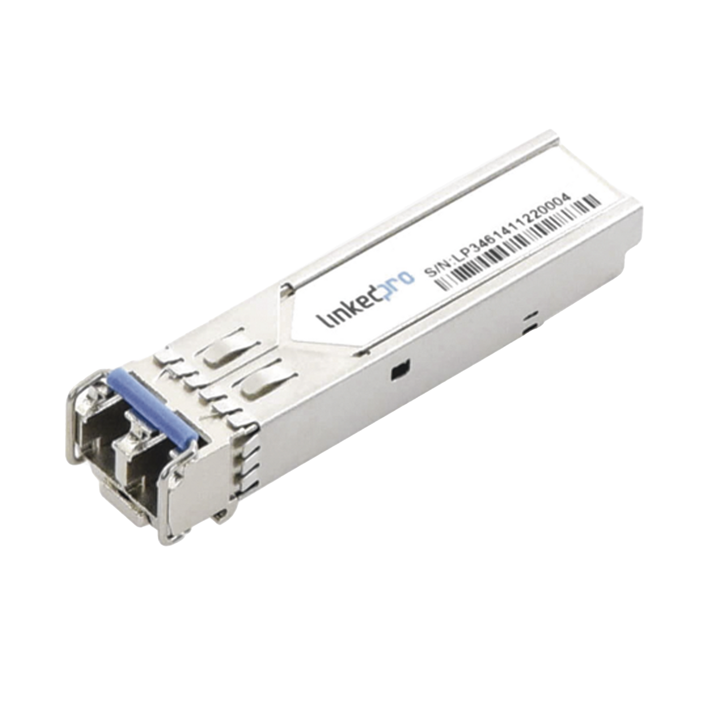 LP-IND-SFP-10G-SM-20 - Transceptor Óptico Industrial SFP+ (Mini-Gbic) / Monomodo 1310 nm / 10 Gbps / 10GBASE-LR / Conectores LC/UPC Dúplex / DDM / Hasta 20 km