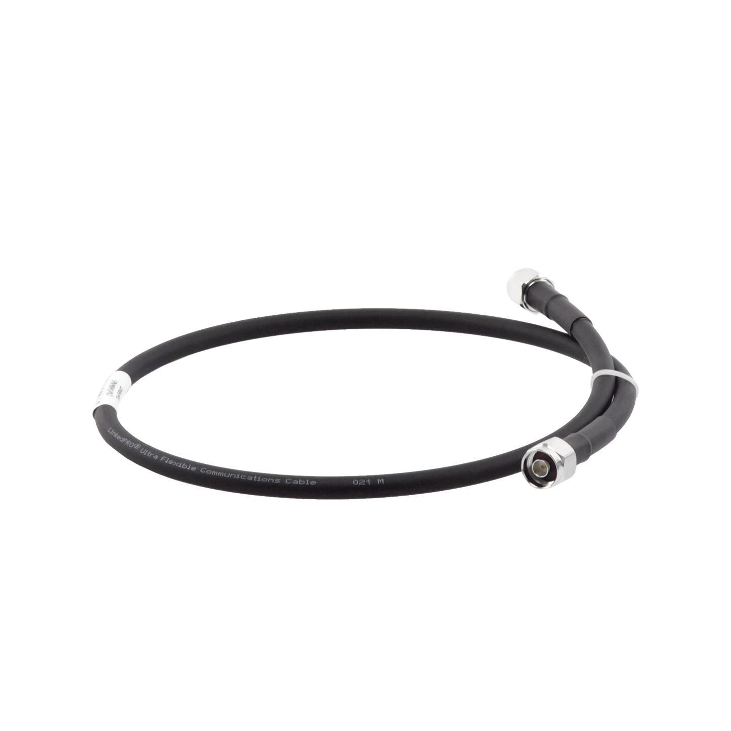 LP-NM-NM-1M-V2 - Jumper Ultra Flexible de baja pérdida para equipos inalámbricos hasta 7 GHz N-Macho a N-Macho 1 m