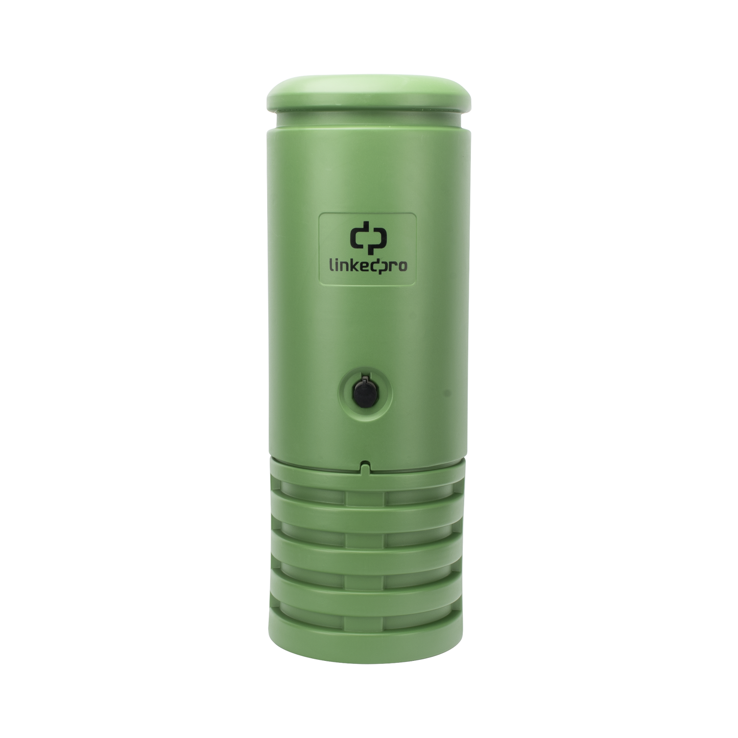 LP-PHPE-RT - Pedestal para Cajas de Empalme de Fibra �ptica Cil�ndrico Color Verde con Bracket Est�ndar (No Incluye Caja de Empalme)