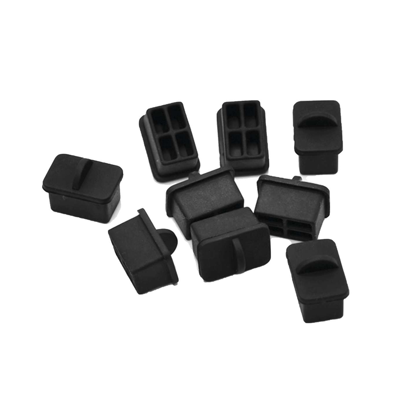 LP-SFP - Bolsa con 25 Piezas de Protectores Anti-Polvo para Puerto SFP, Color Negro