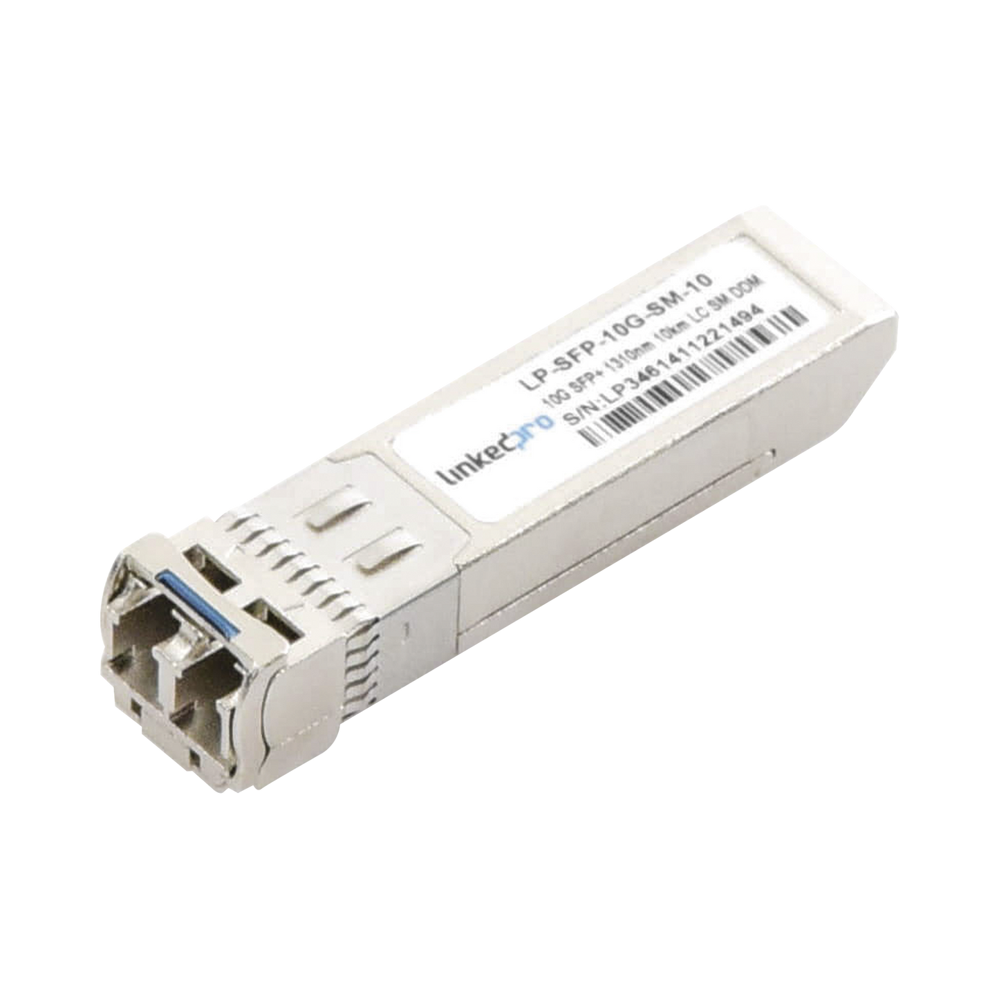 LP-SFP-10G-SM-10 - Transceptor Óptico SFP+ (Mini-Gbic) / Monomodo 1310 nm / 10 Gbps / 10GBASE-LR / Conectores LC/UPC Dúplex / DDM / Hasta 10 km