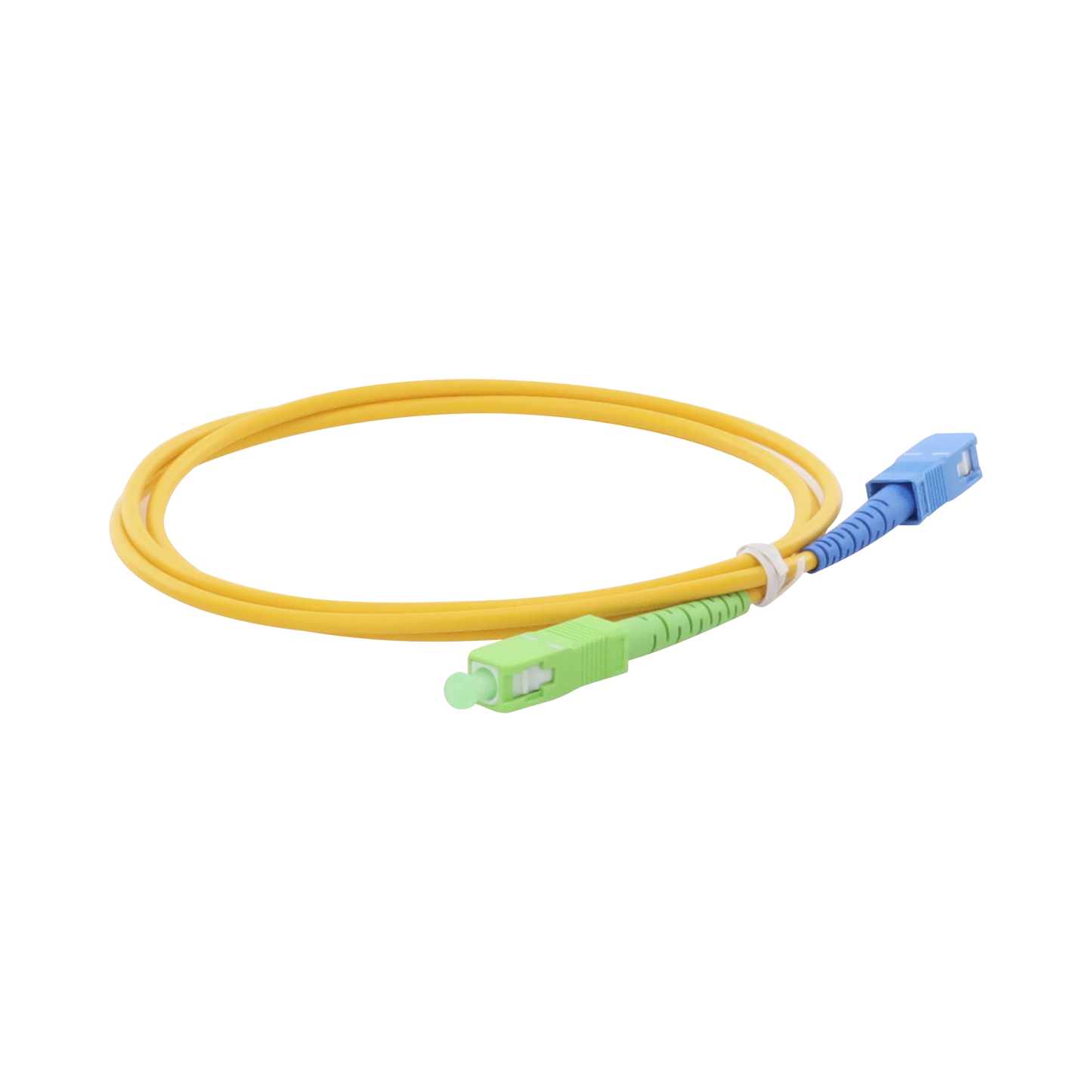 LPSM3SCASCUS1 - Jumper de Fibra �ptica Monomodo SC/APC-SC/UPC Simplex de 1 Metro (3.28 Pies), 3mm