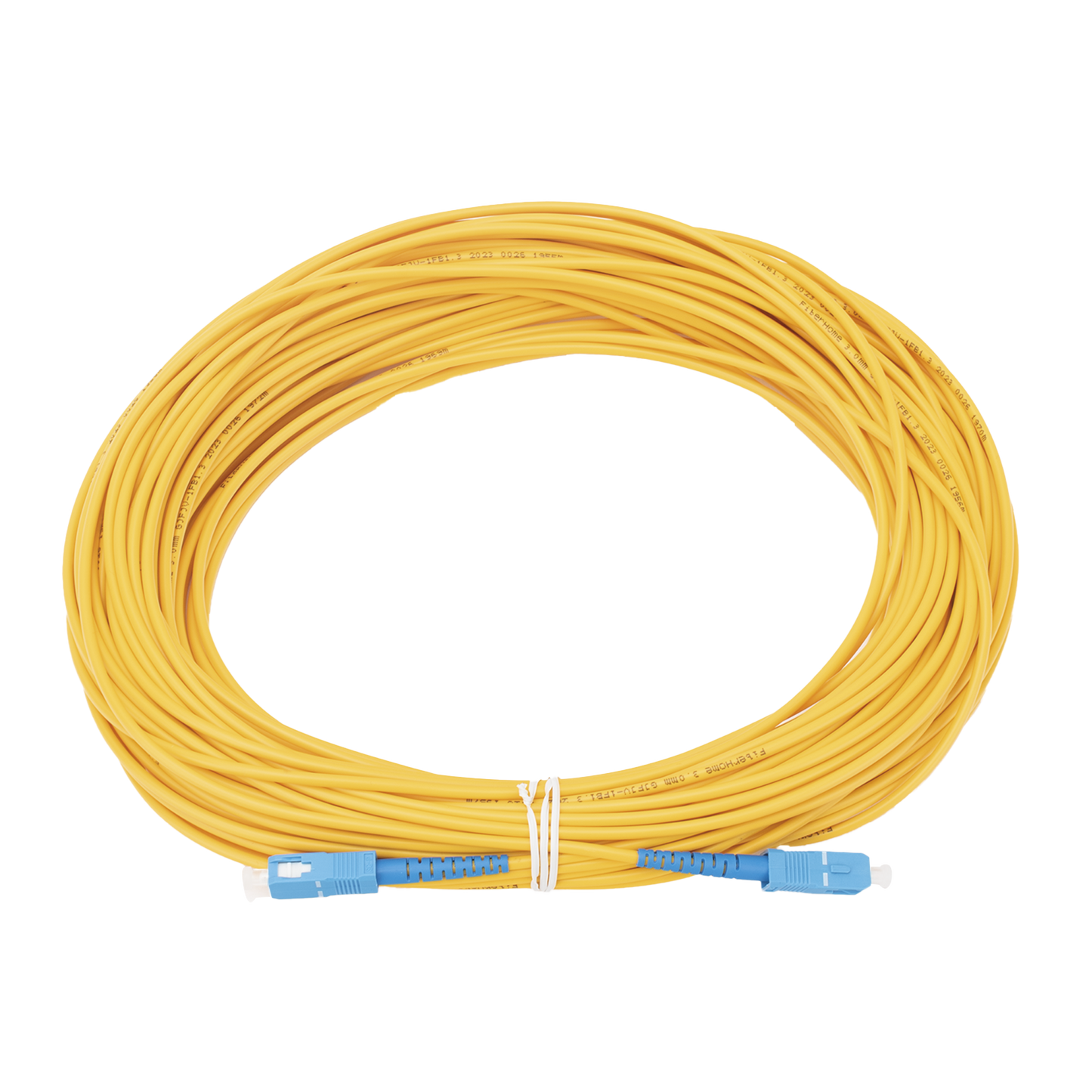 LPSM3SCUSCUS30 - Jumper de Fibra �ptica Monomodo SC/UPC-SC/UPC Simplex de 30 Metros (98.43 Pies), 3mm