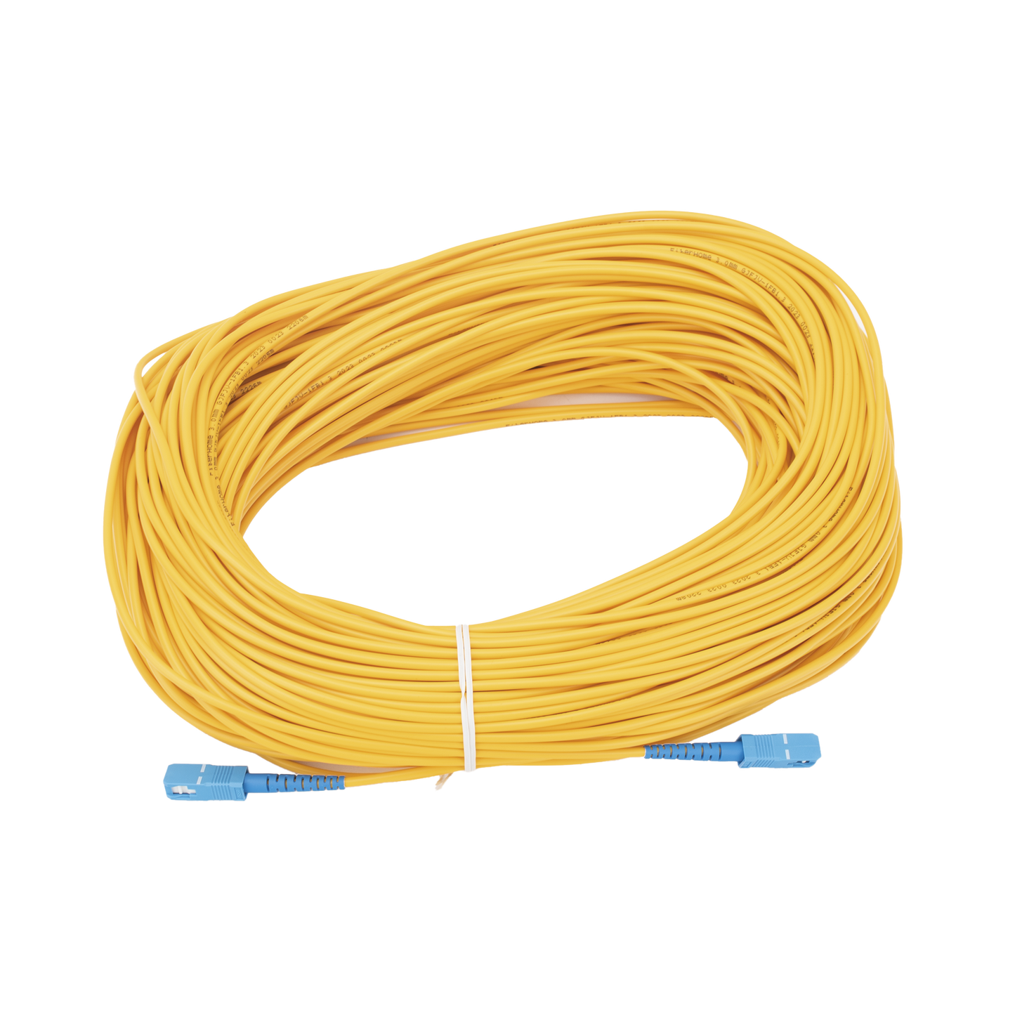 LPSM3SCUSCUS80 - Jumper de Fibra �ptica Monomodo SC/UPC-SC/UPC Simplex de 80 Metros (262.47 Pies), 3mm