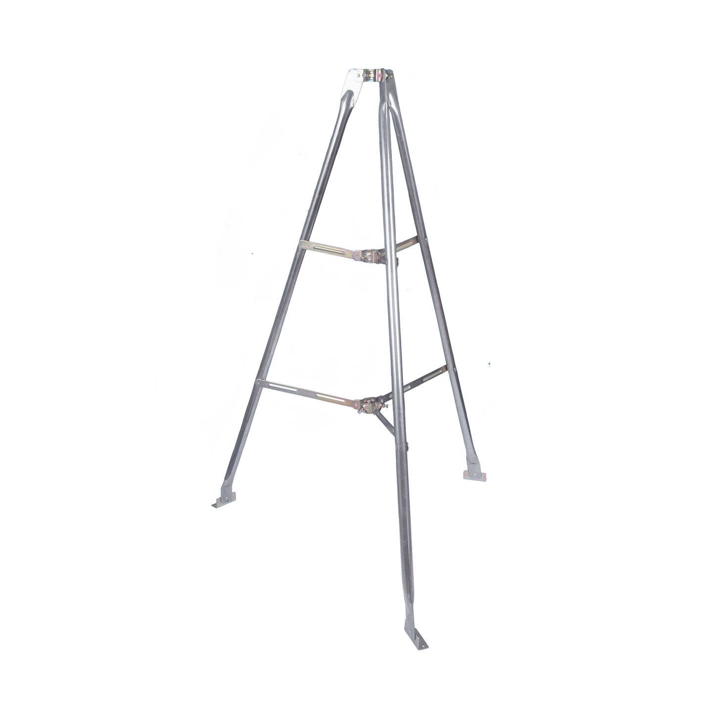 LP-TP-2 - Montaje de tripie para exterior, altura total del tripie 1.52 m. Compatible con mástiles de hasta 3 m de largo 1 1/4 a 2" de diámetro