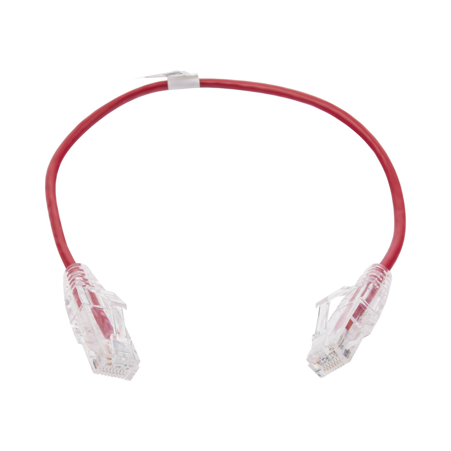 LP-UT6-030-RD28 - Cable de Parcheo Slim UTP Cat6 - 30 cm (11.81 Pulgadas) Rojo Di�metro Reducido (28 AWG)
