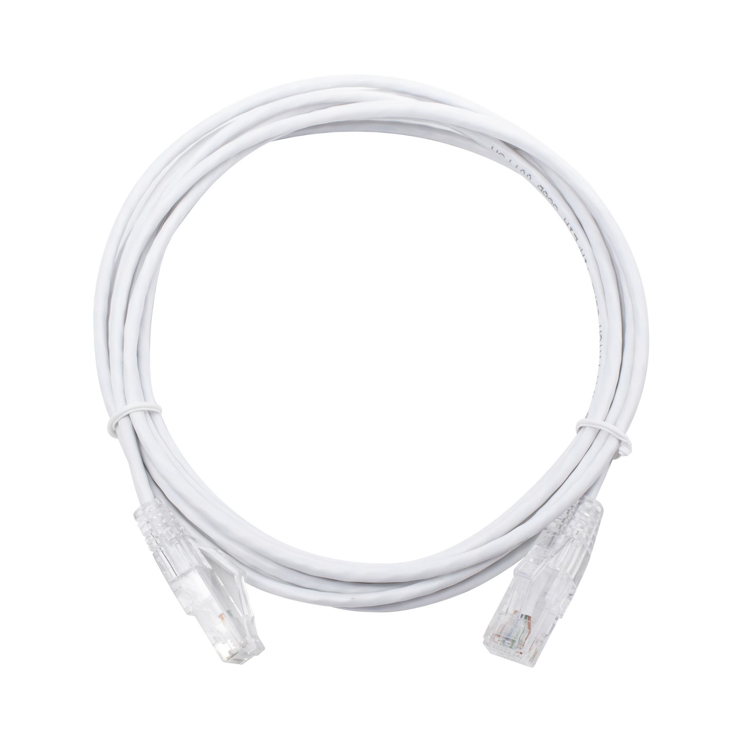 LP-UT6-300-WH28 - Cable de Parcheo Slim UTP Cat6 - 3 Metros (9.84 Pies) Blanco Di�metro Reducido (28 AWG)