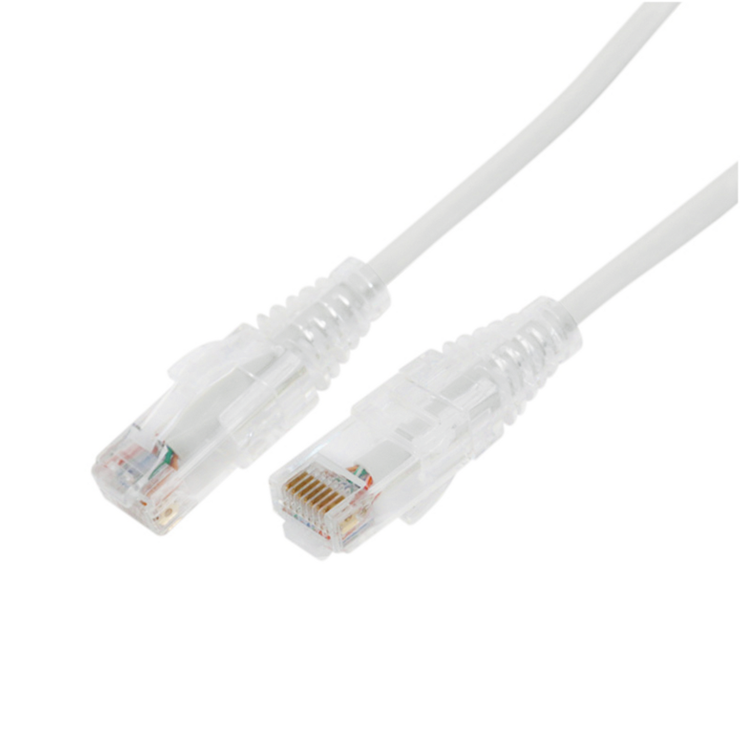 LP-UT6A-100-WH28 - Cable de Parcheo Slim UTP Cat6A - 1 Metro (3.28 Pies) Blanco, Di�metro Reducido (28 AWG)