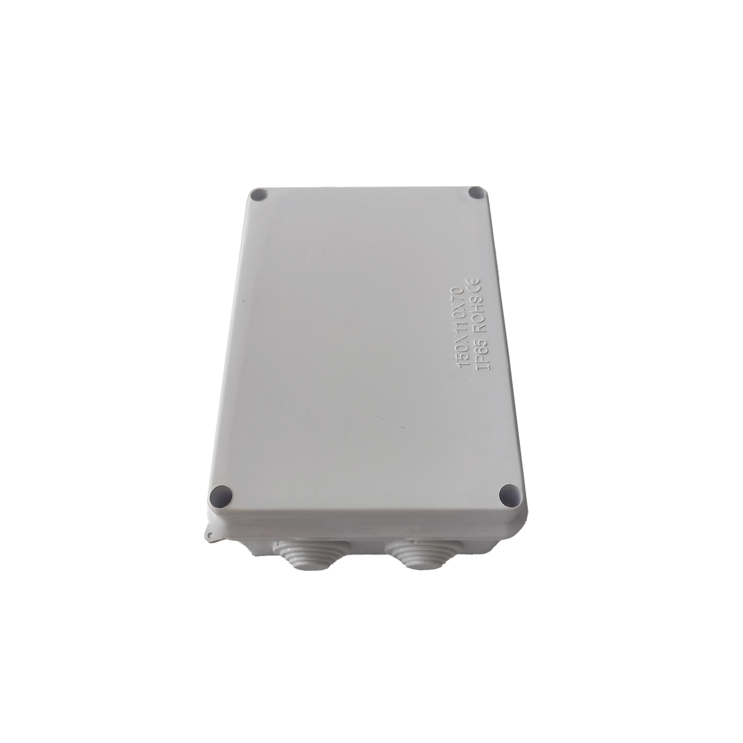 LP-WBX-150 Caja de Conexiones Impermeable IP65, 10 Entradas, Dimensiones 150 x 110 x 70 mm, para Instalaciones Industriales, Comerciales y Residenciales, Incluye Tornillería para su Instalación