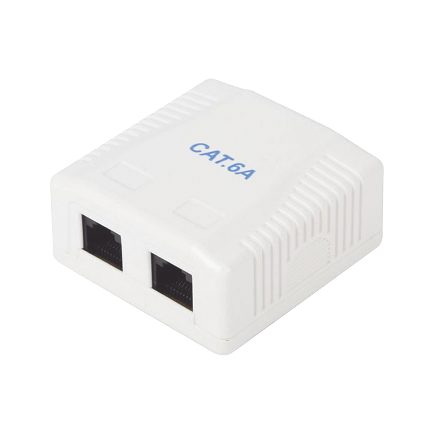 LP-WP-39-C6A - Caja de Pared con 2 Puertos, Incluye 2 Jacks UTP Cat6A