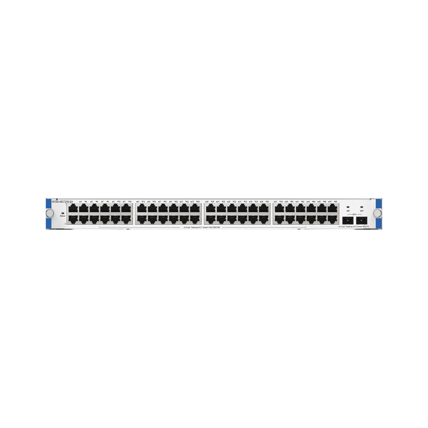 M7000-48GT2XS-EA - M7000-48GT2XS-EA TARJETA SWITCH 48 PTOS ETH RJ45 Y 2 SFP+ LC