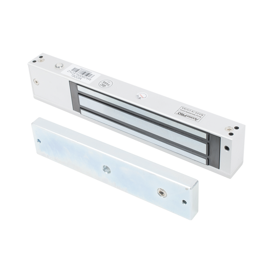 MAG600NLEDV2 Chapa magnética 600 lbs con LED Ultra-brillante/ Libre de Magnetismo Residual / Sensor de estado de la placa