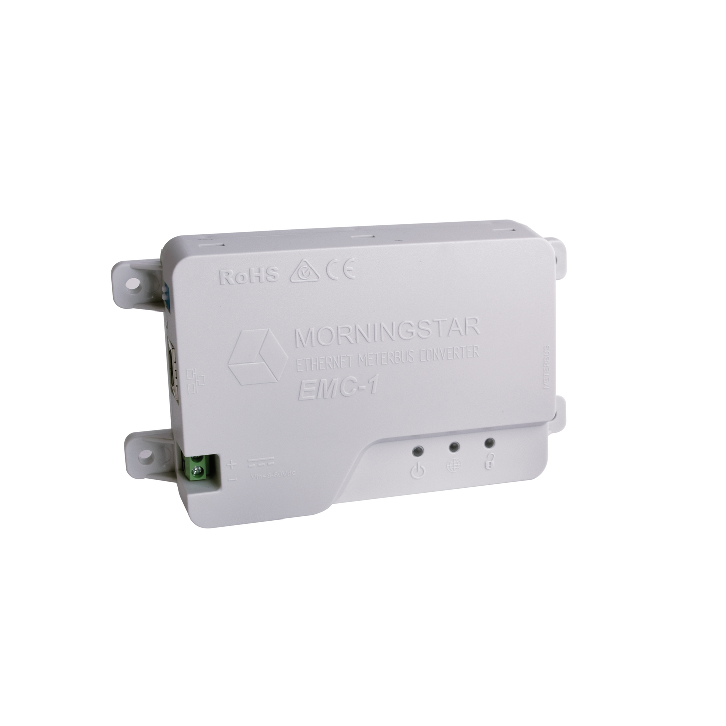 MC-1 - Convertidor Ethernet a MeterBus EMC-1 / Monitoreo Remoto IP / 12V 24V 48V / MODBUS / Compatible TriStar ProStar SunSaver