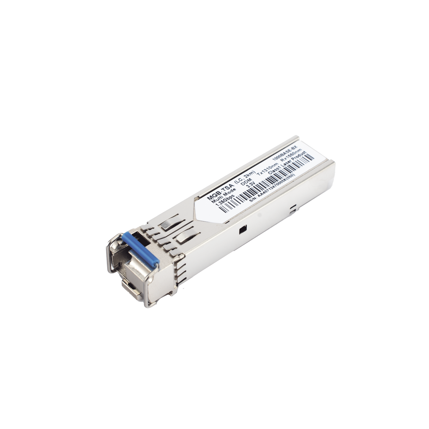 MGB-TSA - Módulo mini-GBIC SFP-Port 1000BASE-BX (WDM, TX:1310nm) - 2 km (-40~85 grados C)
