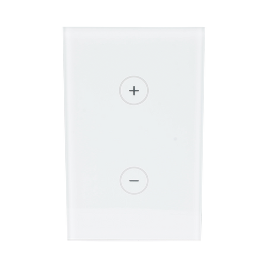 MHDT511 (ZWAVE) Dimmer panel táctil touch inalámbrico Zwave Plus. Compatible con Hubitat HC8, Álula  M2M, otros