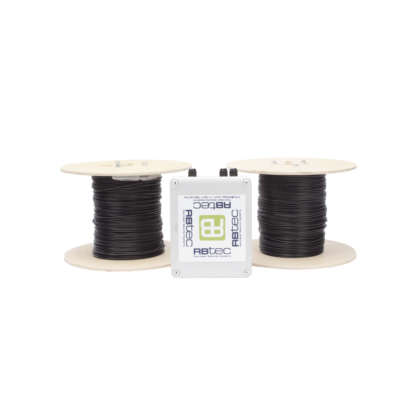 MIC2Z1000V2 - MICALERT Cable Sensor para Paredes, Rejas Rigidas o barandales / 2 zonas de 305 metros / 610 Metros de Protección Total/Tarjeta LPU400/Calibración via software
