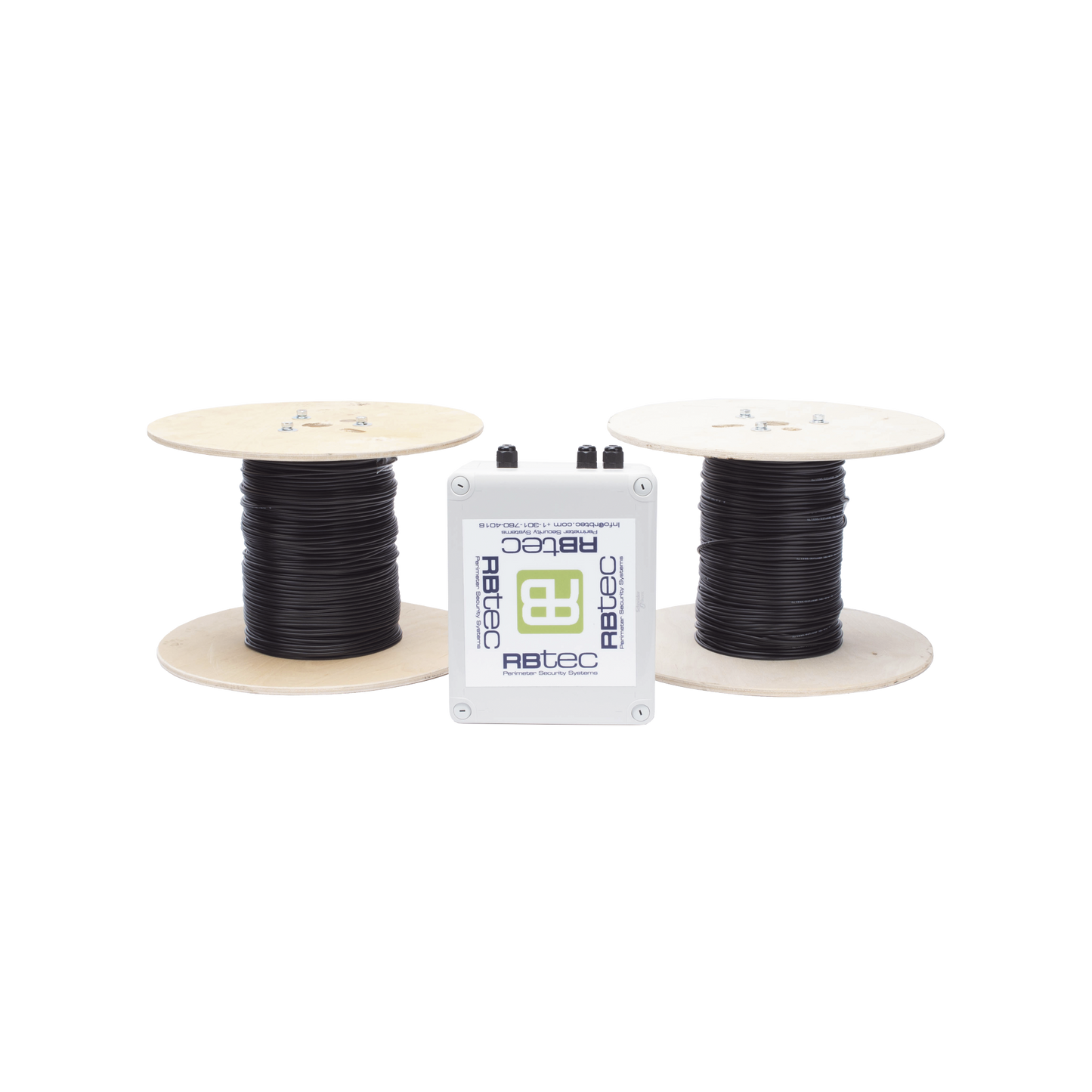 MIC-2Z-500-V2 - MICALERT Cable Sensor para Paredes, barandales, rejas rigidas / 2 zonas de 152 metros / 304 Metros de protección total/Tarjeta LPU400/Calibración via software