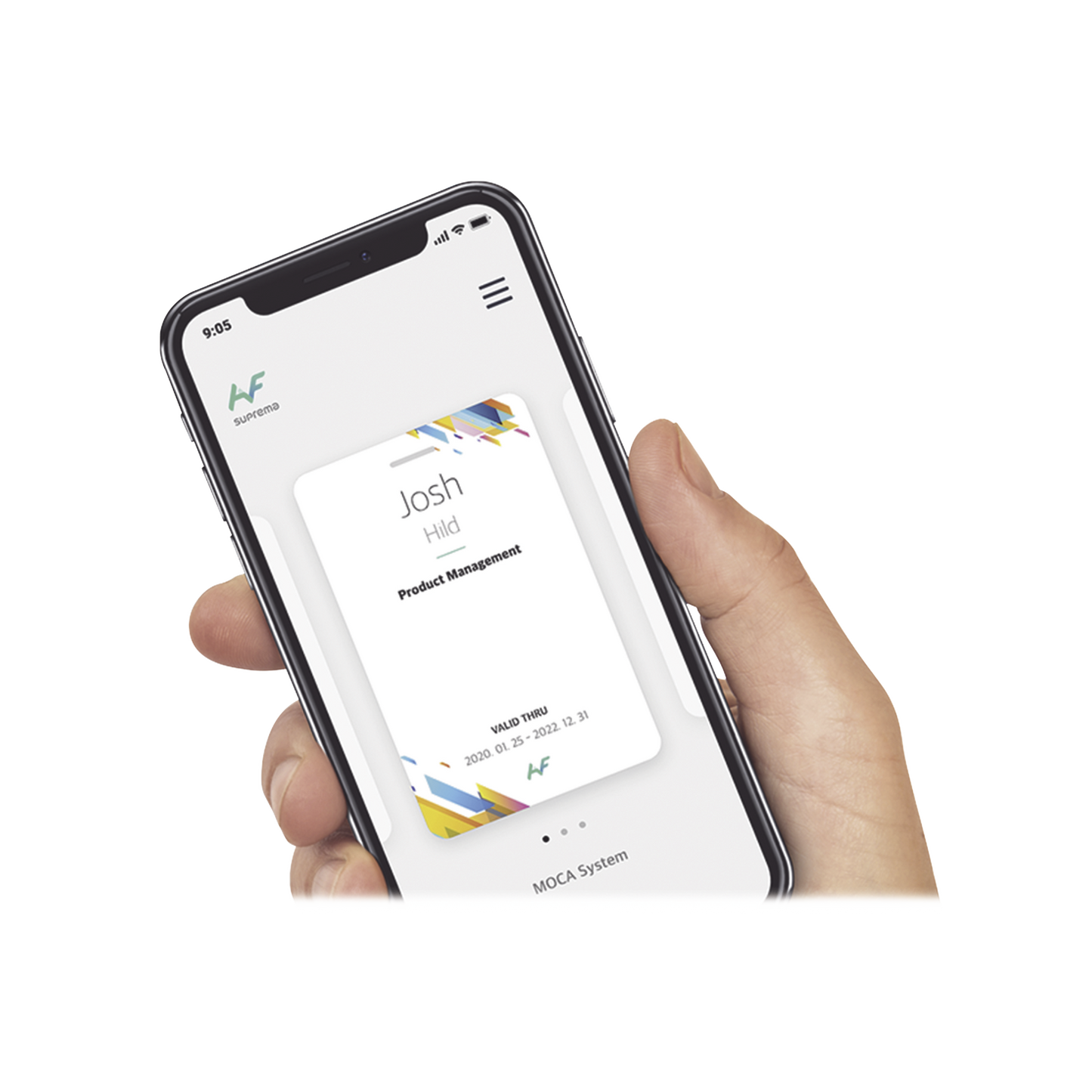 MOBILEACCESSCREDIT Tarjeta Virtual  / para uso con su SMARTPHONE / compatible con todos los lectores SUPREMA que soporten Bluetooth