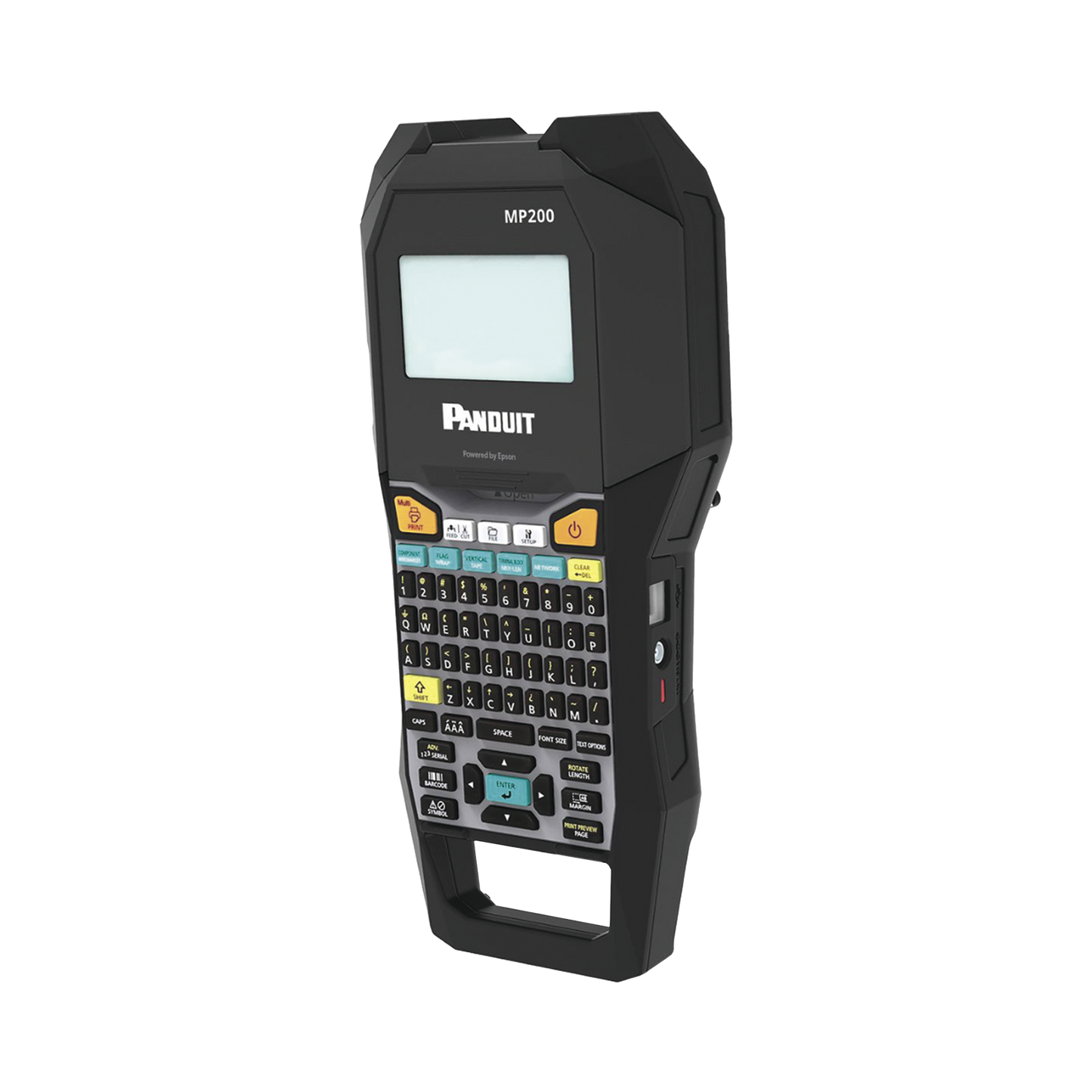 MP200-KIT - Kit de Impresora Etiquetadora, Compatible con Etiquetas de Hasta 1 Pulgada de Ancho, Resoluci�n de 180 dpi y Velocidad de Impresi�n R�pida