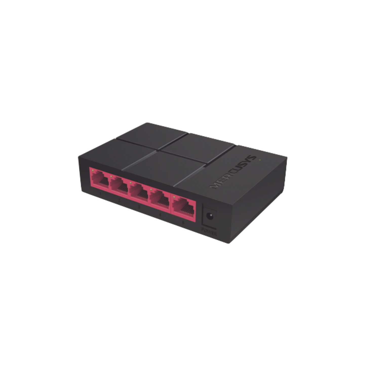 MS105G - Switch NO Administrable / Para escritorio / Carcasa de Plástico / 5 puertos 10/100/1000 Mbps / Diseño Compacto / Plug and Play
