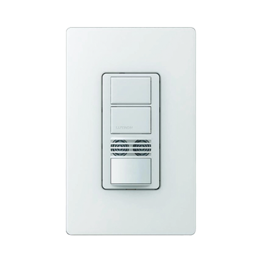 MSB202SW Interruptor con Sensor de Ocupación, Doble Tecnología Para Detección de Movimiento, Color Blanco