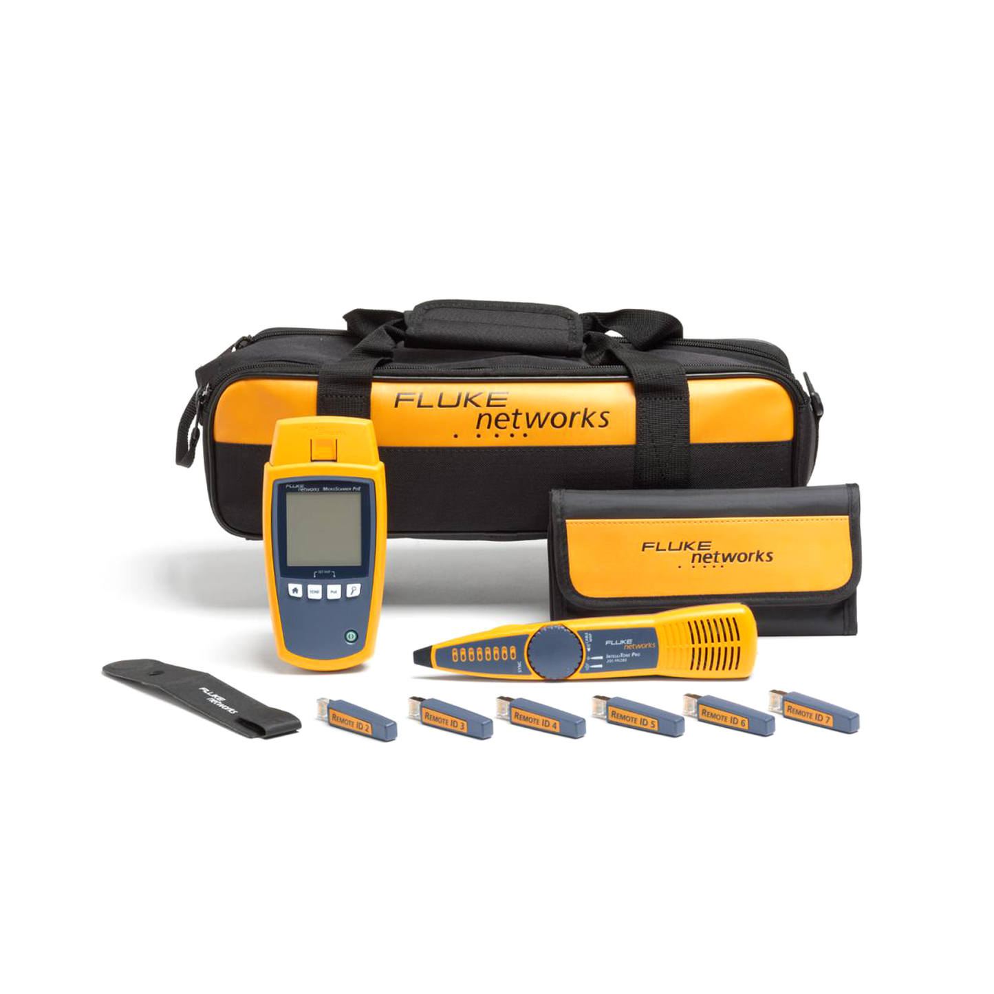 MS-POE-KIT - Kit Profesional de Verificador de Red MicroScanner PoE, para Comprobaci�n de Redes de Voz, Datos, Video y PoE 802.3af, at, bt y UPOE, con Pantalla LCD Retroiluminada