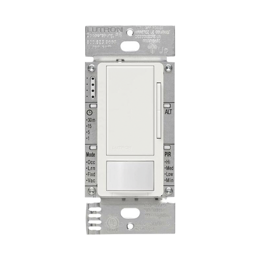 MSZ101WH Atenuador 0-10V con sensor de presencia, recomendable para baños, oficinas privadas, etc. 2AMP